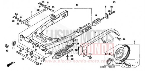 BRAS OSCILLANT VT125C21 de 2001